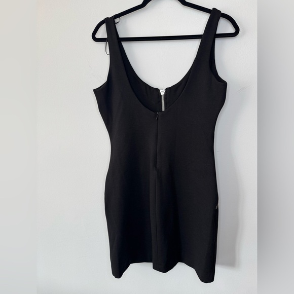 Zara Black Dress with Zipper Accent *NWT* XL - Picture 13 of 17